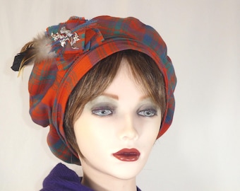 Ladies Matheson Red, Ancient Tartan Tam©