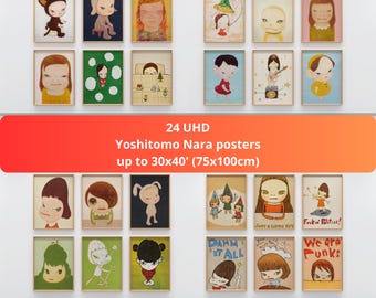 Yoshitomo Nara Lullaby Supermarket Deluxe Set – Signed Snow Globe