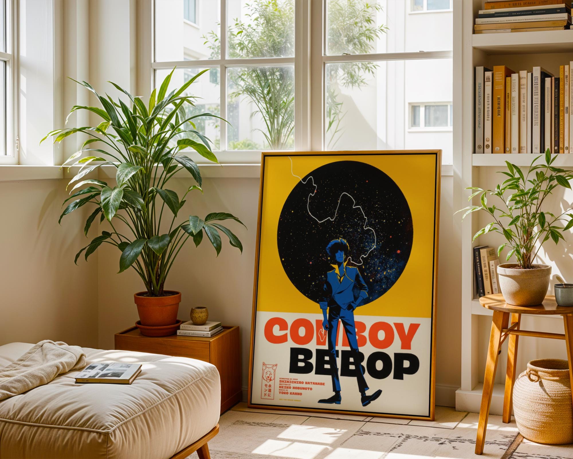 Anime Cowboy Bebop Poster canvas art Cowboy Bebop sticker print Berserk manga anime figure gundam evangelion naruto my hero academia poster