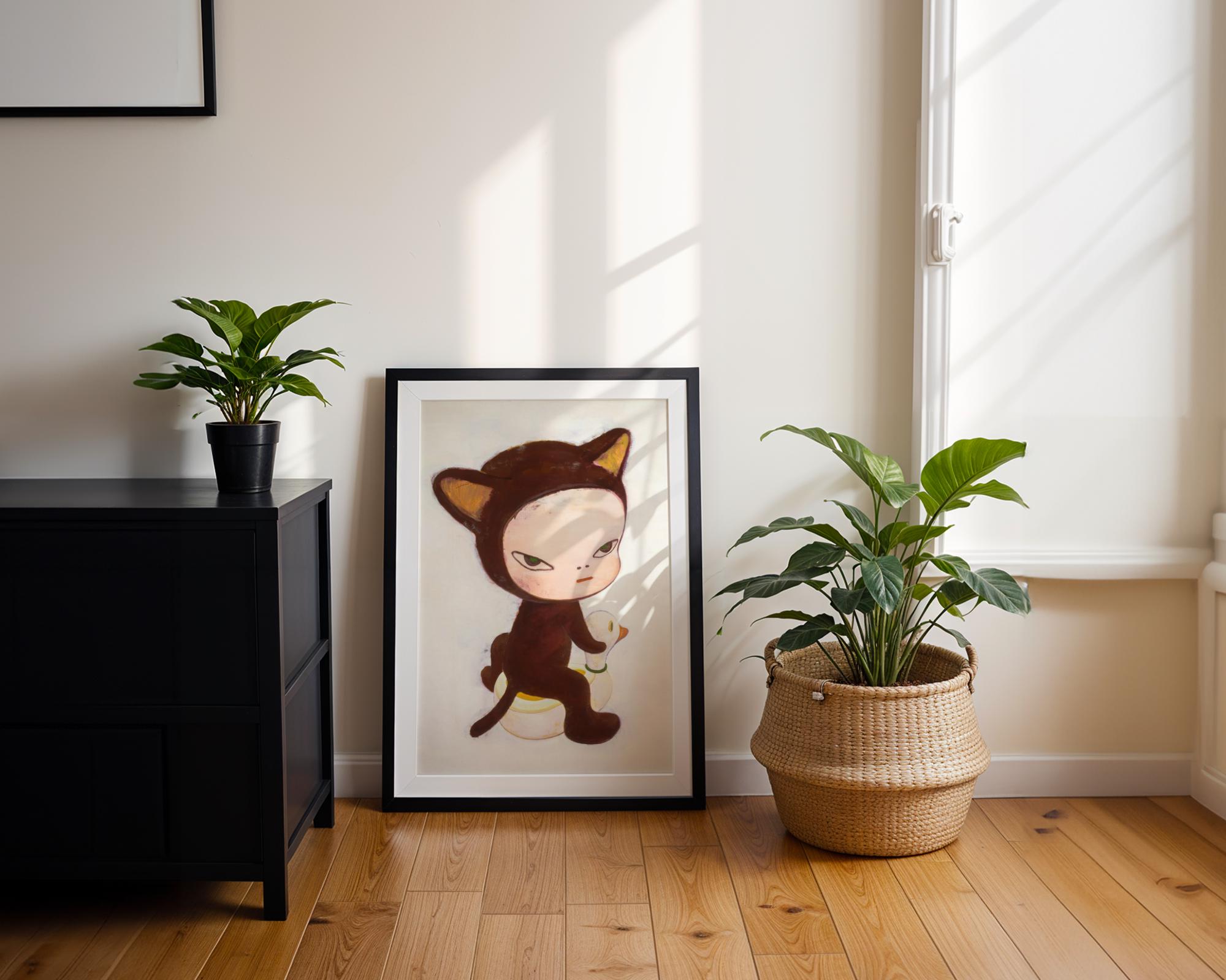 8K UHD Yoshitomo Nara Poster Harmless Kitty Yoshitomo Nara Print