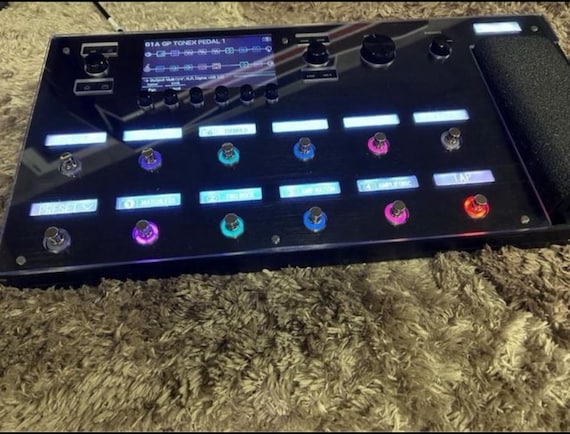 LINE6 Helix Floor + EVHプリセット + 電源シールド付属 Acrylic Protector - Helix Floor by Line 6 - Etsy