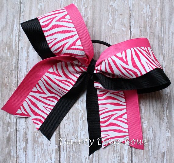 Cheerleader Jumbo Cheer Bow – 6 Stück, 20,3 Cm Große Haarschleifen Für Cheerleading, Schule & Sport