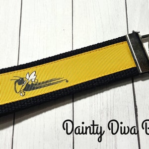 Georgia Tech Key Fob, Key Chain, Keyfob, Keychain, GA Tech, Yellowjackets, Gift