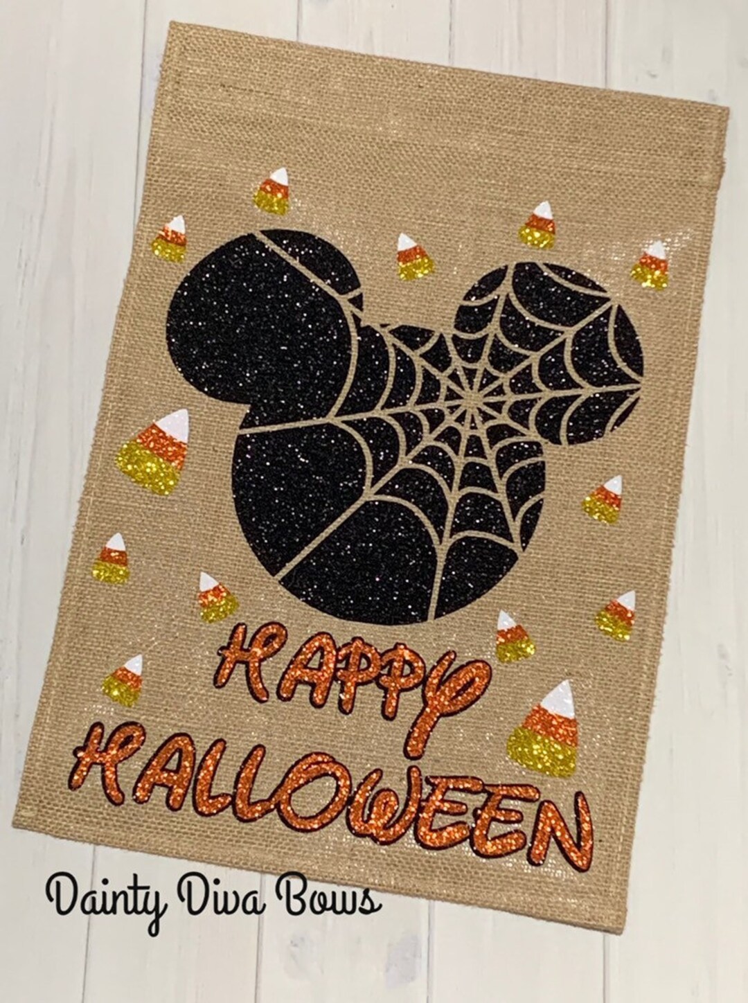 Disney Halloween Garden Flag Mickey Mouse Halloween Decor - Etsy