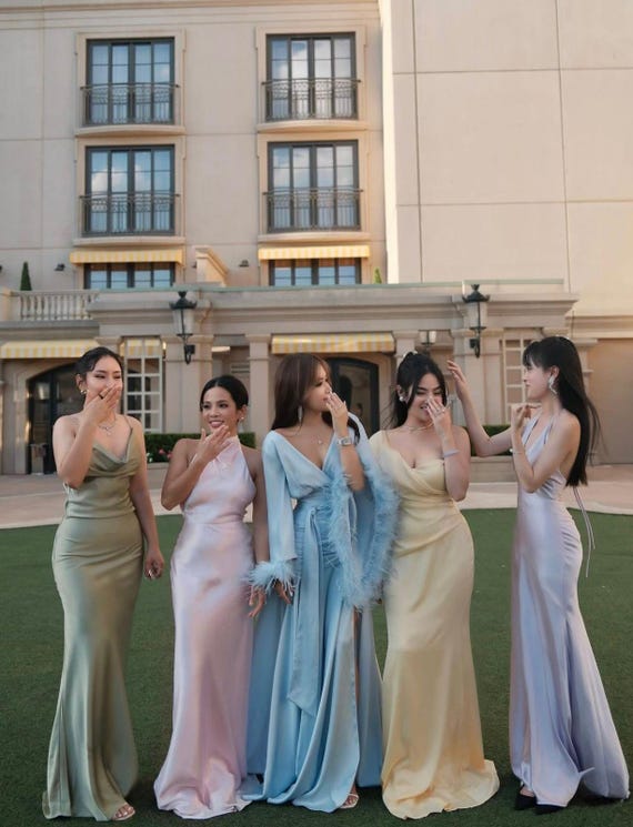 Custom party Dress for women | Tailor-Made Satin Dress Any Color & Style | Tailor Made prom Gown | Made to Order Silk Satin Bridesmaid Gown Custom party Dress for women | Tailor-Made Satin Dress Any Color & Style | Tailor Made prom Gown | Made to Order Silk Satin Bridesmaid Gown