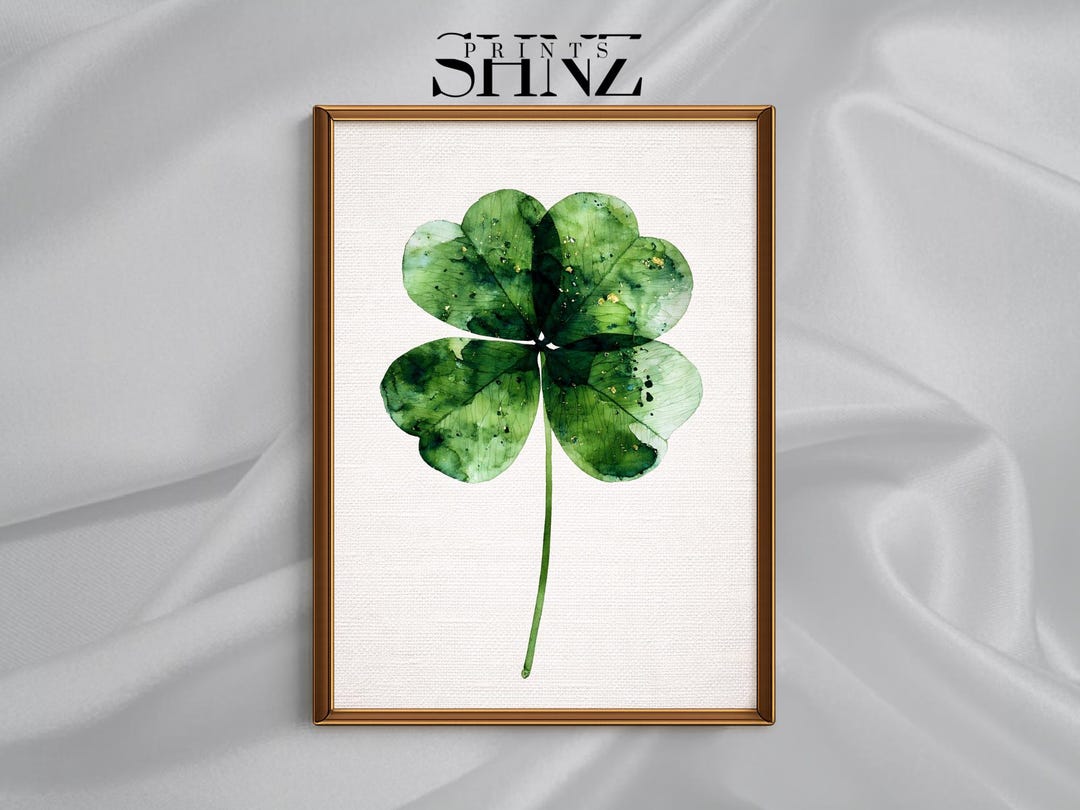 Pin's Trèfle à 4 Feuilles Doré 3D - Bijou Fantaisie Porte-bonheur, 22mm, Alliage Zinc, Pour Veste, Sac, Cadeau Saint Patrick