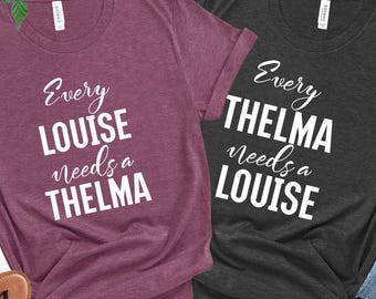Thelma und Louise Shirts, Bester Freund Shirts, Girl Power Shirts, Feministische T-Shirts, Passende Schwestern Shirts, Besties Trip Shirt, Besties Tee
