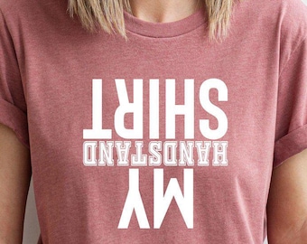 My Handstand Shirt, Girls' Fitted Shirt, Child's Gym Shirt, Gymnast Upside Down Flip Turn Tmble Gymnastics, Gymnast Shirt, Sporty Tee