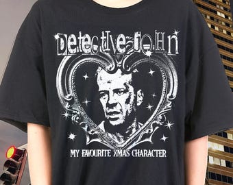 John McClane Bruce Willis Tshirt, Graphic Tee