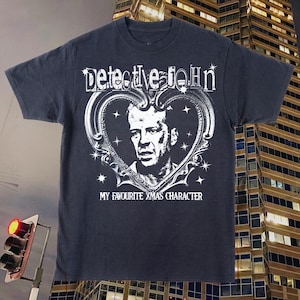 Detective John Tshirt | John McClane Tshirt | Bruce Willis Tshirt | Vintage Tshirt