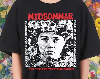 Midsommar T-shirt, Horror Shirt, Florence Pugh, Graphic T-shirt