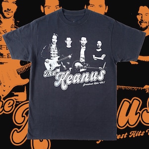 Keanu Reeves Tshirt | Keanu Reeves Band Tshirt | Vintage Tshirt