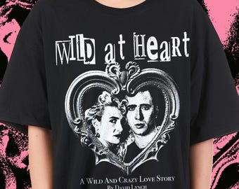 Wild At Heart T-shirt, David Lynch Movie Tee, Nicolas Cage Tee