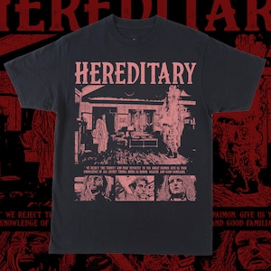 Hereditary Horror Tshirt | Horror Shirt | Ari Aster | Horror Film | Streetwear Top | Film Tee