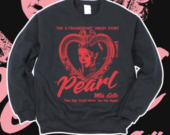 Pearl Mia Goth Sweatshirt | Horror Film | Movie Sweatshirt | Horror Sweatshirt | Streetwear Top