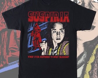 Supiria 1977 Tshirt | Horror-Retro Tshirt | Gruseliges Tshirt | Klassiker unter den Filmen
