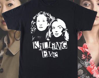 Camiseta Killing Eve / Sandra Oh / Jodie Comer / Eve Polastri / Villanelle Oksana Astankova Camisa
