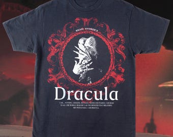 T-shirt Dracula, T-shirt vampierfilm, Gary Oldman