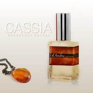 Amber d&#39;Ambre Botanical Perfume 1 oz all natural