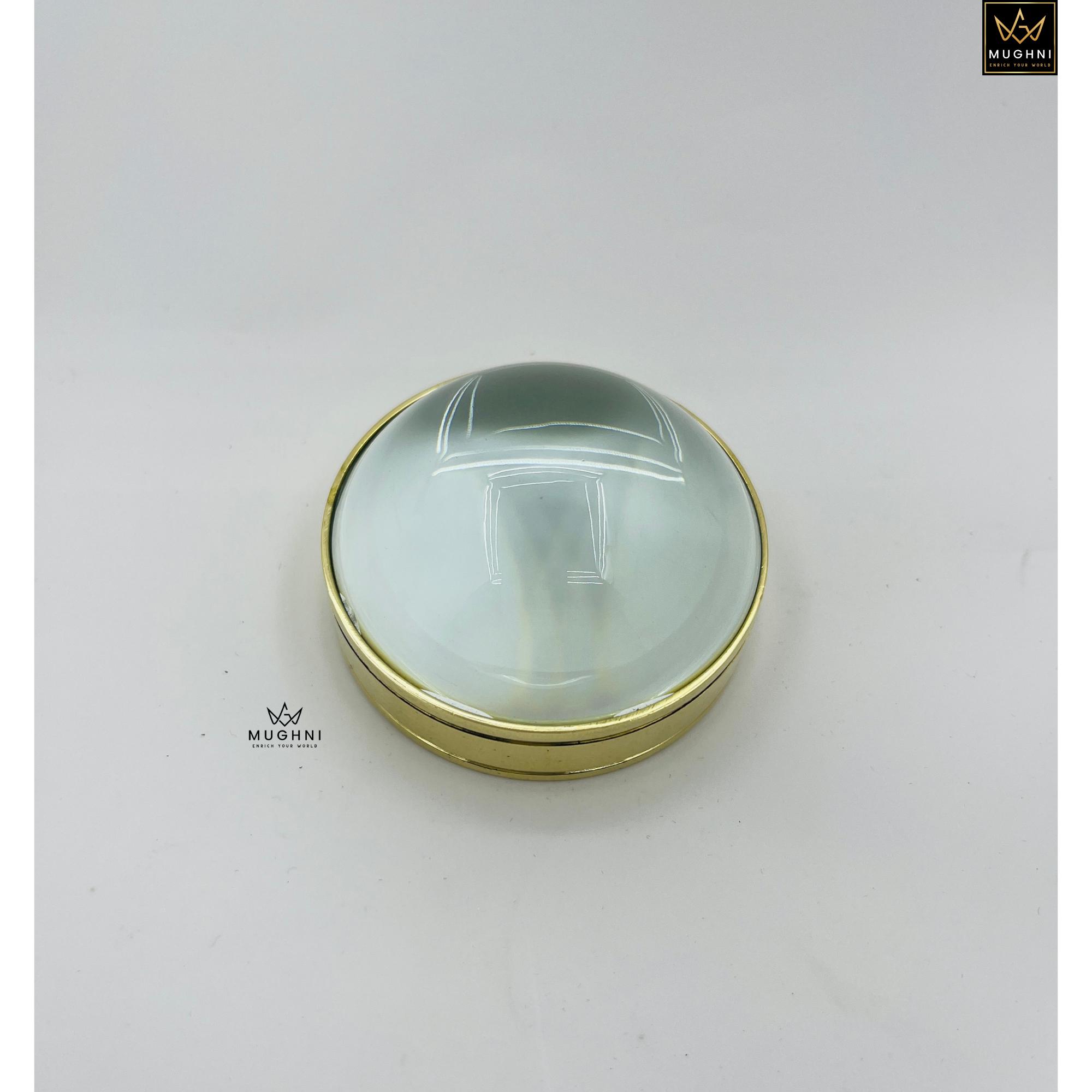 Custom Jewellers Loupe Brass Magnifying Glass With Keychain By Dollond