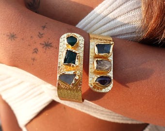 Gemstone Bracelets, Adjustable Bracelets, Chunky Bracelets.