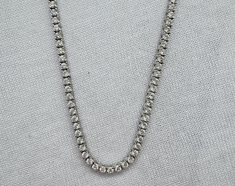 2.0mm Moissanite Tennis Necklace GRA Certified D VVS1