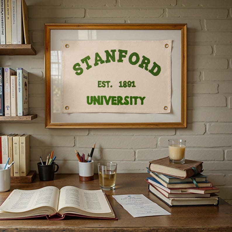 Custom College Flag Decor