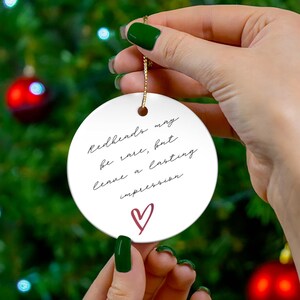 Ornement rousse en céramique, Les rousses sont rares, Gingembre cadeau, Note manuscrite, 3 formes, Décoration de Noël, Cadeau de vacances