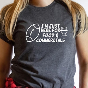Super Bowl T-Shirt, Football Fans Shirt, Funny Super Bowl Party Tee, Funny Football Shirt, National Football Tee, Sarcastic Sports T-Shirt