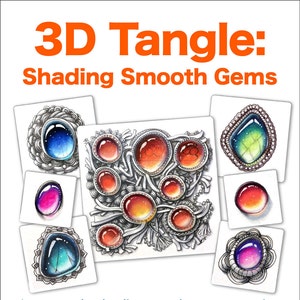 3D Tangle Shading Smooth Gems 2nd Edition Download PDF Tutorial Ebook image 1