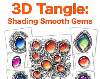 3D Tangle Shading Smooth Gems - 2nd Edition - Download PDF Tutorial Ebook