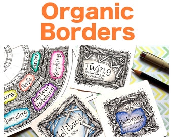 Organic Borders "Video to Ebook" - Download PDF Tutorial Ebook