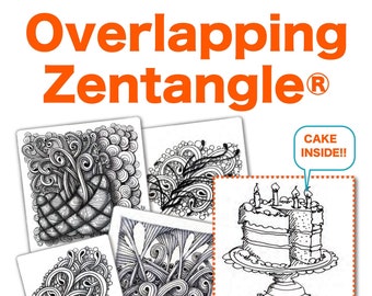 Overlapping Zentangle® - Download PDF Tutorial Ebook