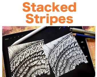 Stacked Stripes "Video to Ebook" - Download PDF Tutorial Ebook