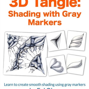 3D Tangle Shading with Gray Markers - Download PDF Tutorial Ebook
