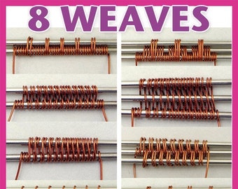 8 Classic Wire Weaves PDF tutorial