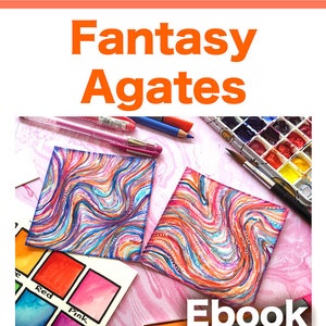 Fantasy Agates &quot;Video to Ebook&quot; - Download PDF Tutorial Ebook