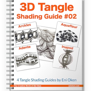 3D Tangle Shading Guide 02 - Download PDF Ebook Tutorial