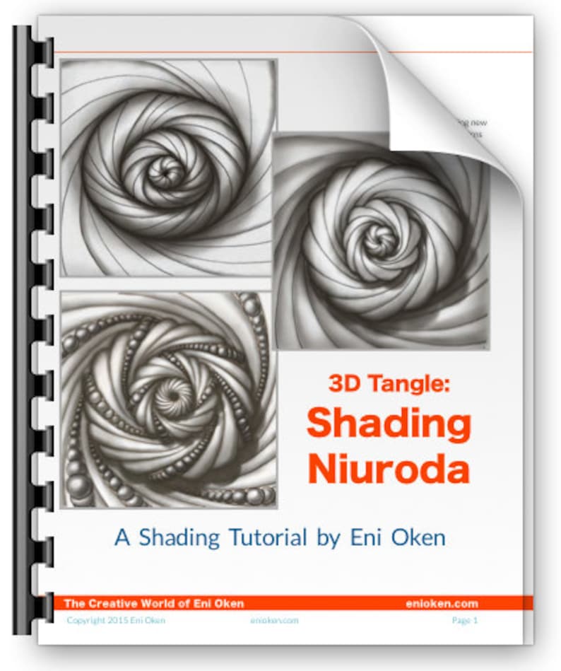 3D Zentangle: Shading Niuroda PDF Ebook image 2