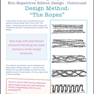 Think & Design 06 the Ribbon PDF Tutorial - Etsy