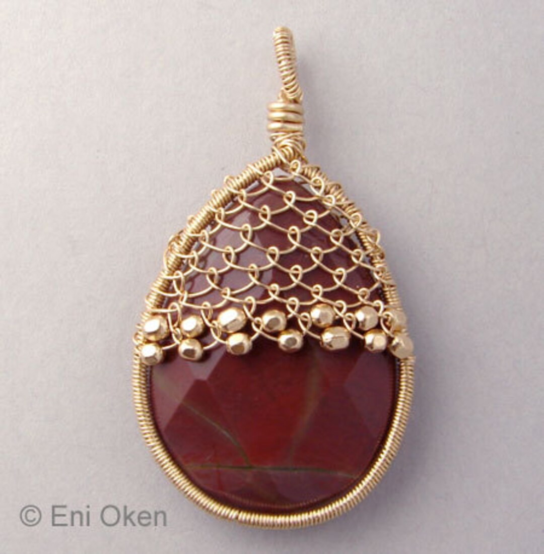Netted Cap for Flat Pear PDF Tutorial - Etsy