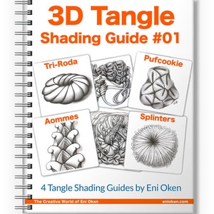 3D Tangle Shading Guide 01 - Download PDF Ebook Tutorial