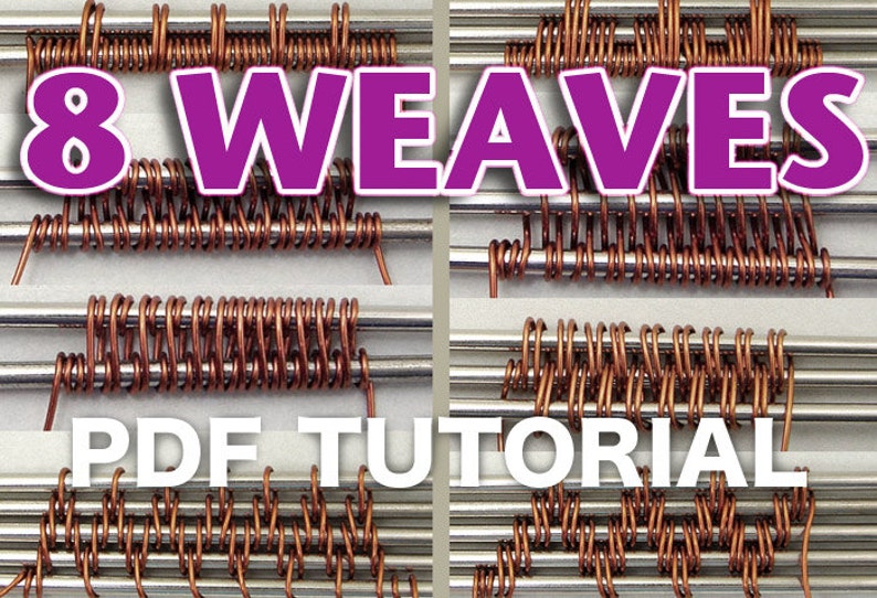 8 Classic Wire Weaves PDF tutorial image 2