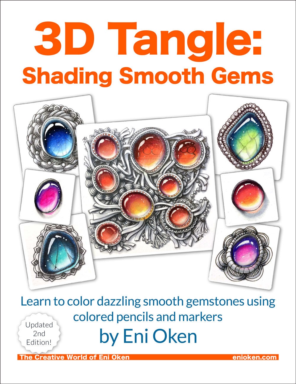 3D Tangle Shading Smooth Gems - 2nd Edition - Download PDF