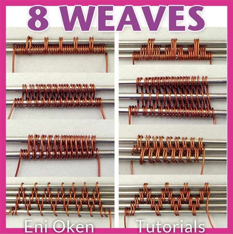 8 Classic Wire Weaves PDF tutorial image 1