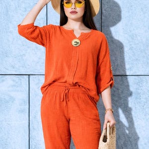 Blusa de muselina 100% algodón