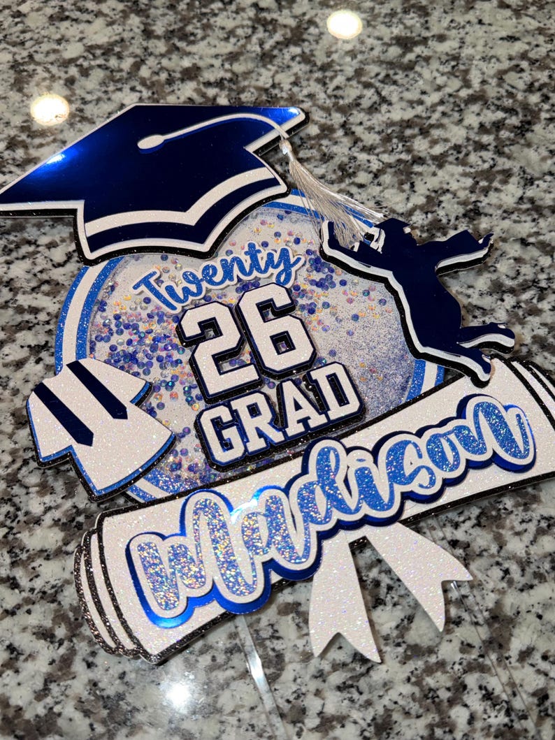 Graduation Cake Topper - Etsy