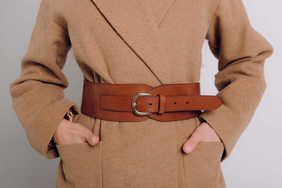 Carel Leather Belt-Camel