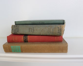 Vintage and Antique book bundle - set of 4