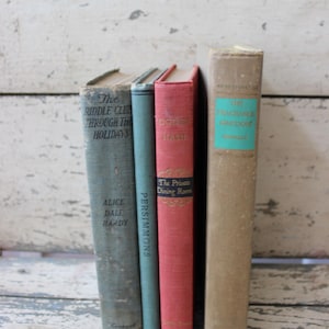 Vintage and Antique book bundle - set of 4